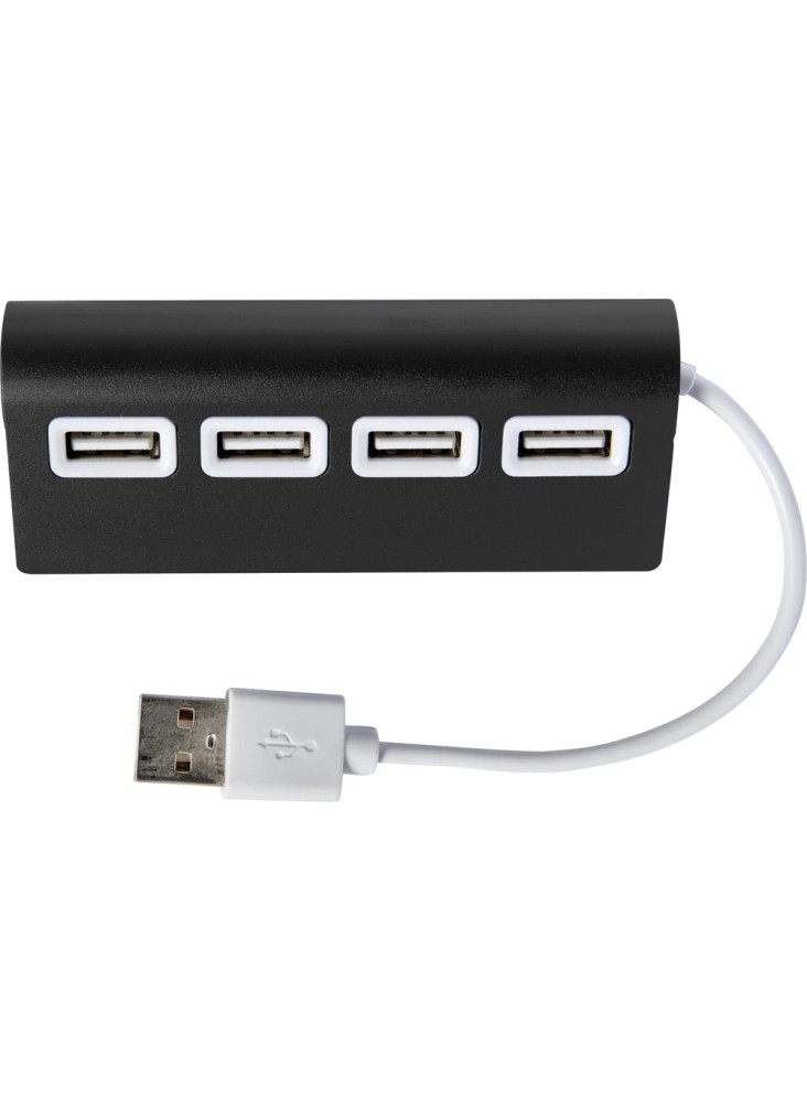 Hub USB Leo | Aluminium | 4 ports