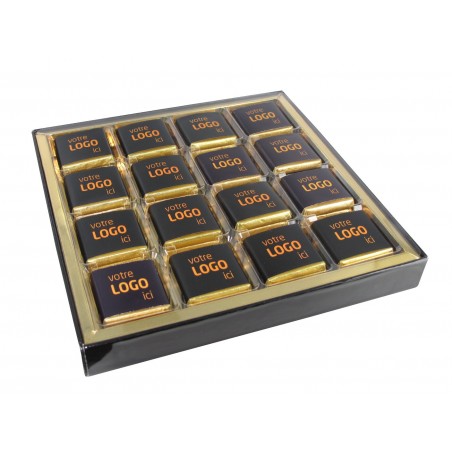 coffret de 32 chocolats personnalisable