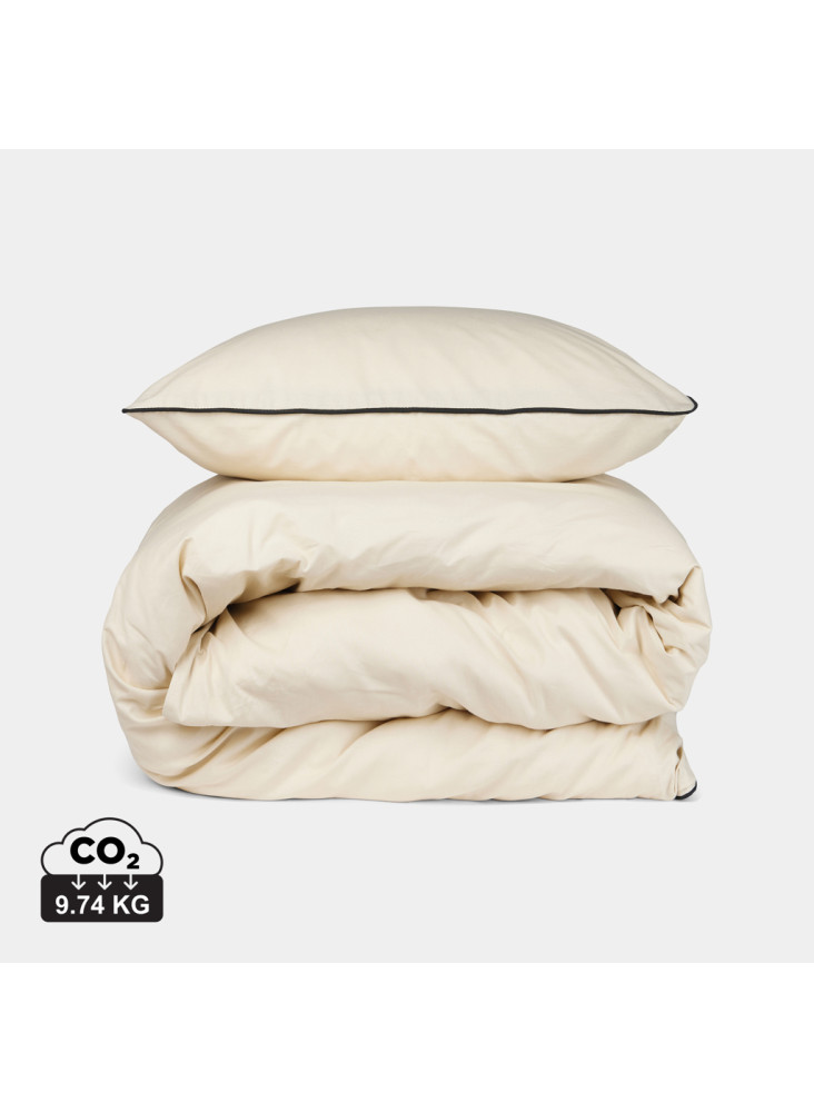 VINGA Marston Set de 4 pièces de lit en coton biologique OCS
