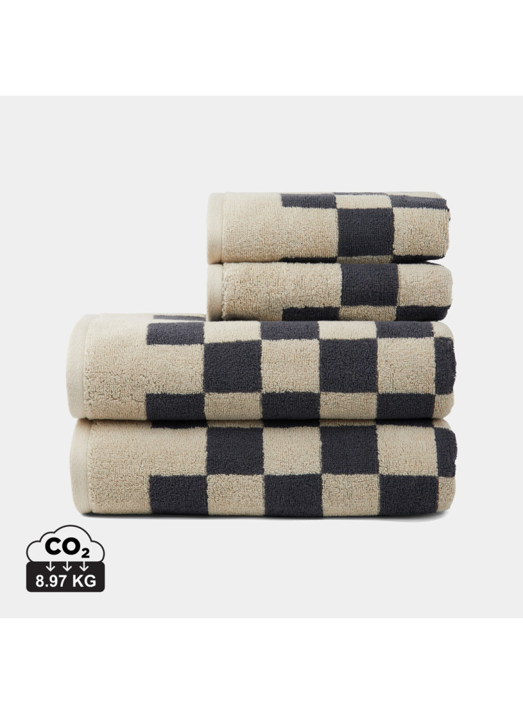 Vinga Elba Lot de 4 Serviettes en coton biologique OCS