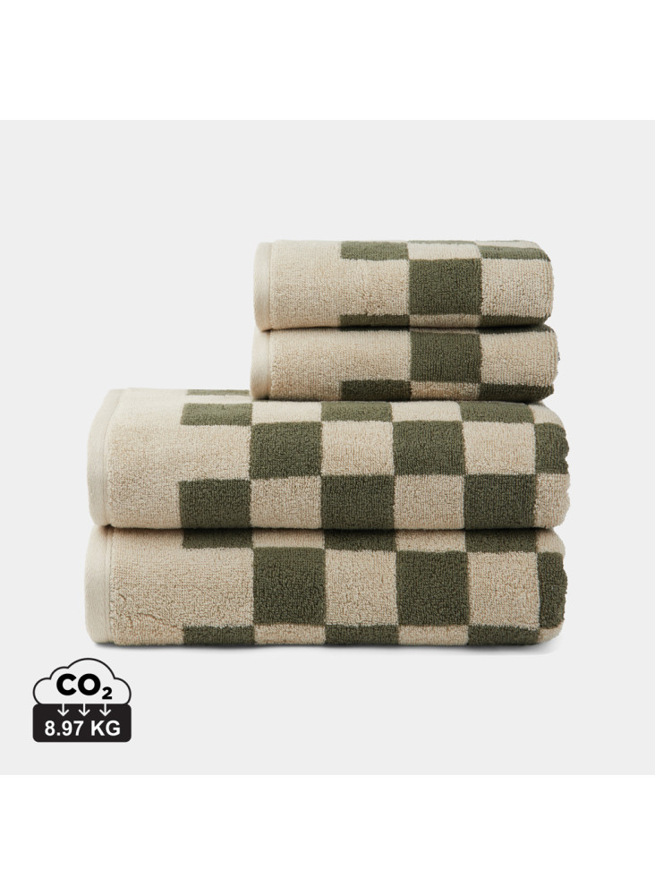 Vinga Elba Lot de 4 Serviettes en coton biologique OCS