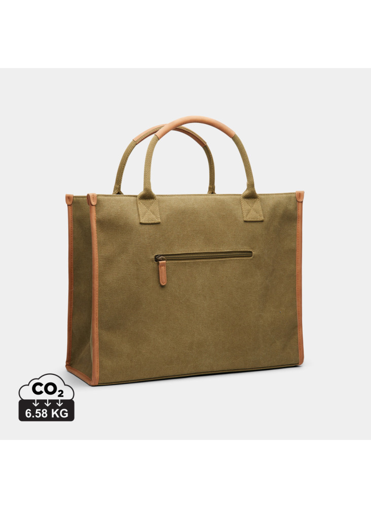 VINGA Sacoche ordinateur en toile recyclée RCS Bosler