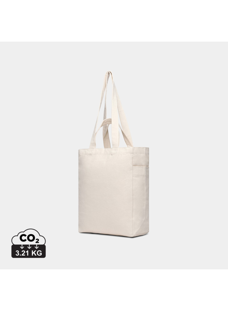VINGA Tote bag avec zip en toile recyclée Hilo AWARE™