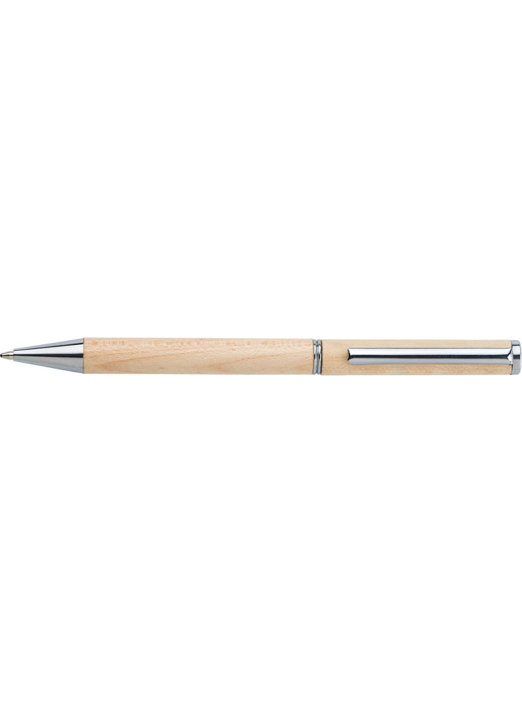 Stylo bille Lucienne | Bois d'érable | Twist