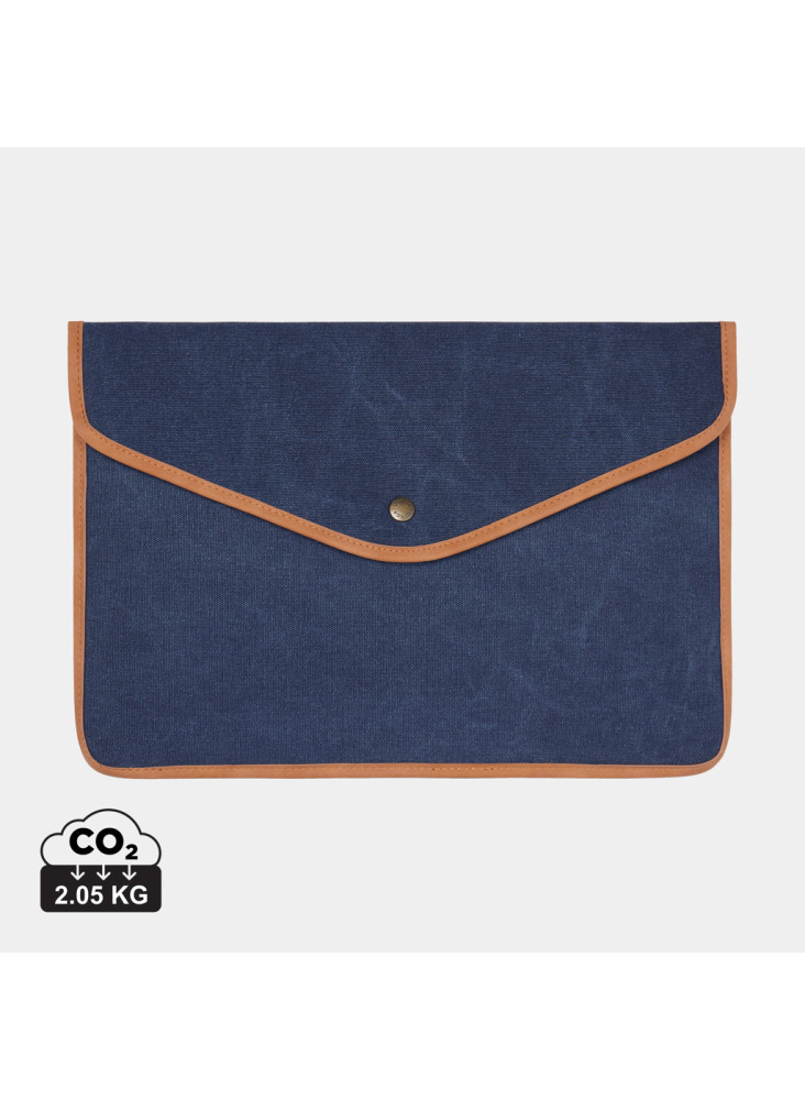 VINGA Pochette ordinateur 16" en toile recyclée GRS Bosler