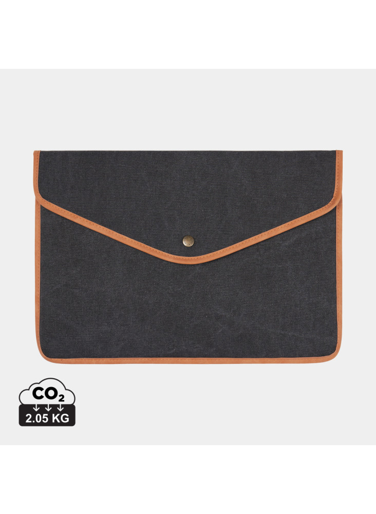 VINGA Pochette ordinateur 16" en toile recyclée GRS Bosler