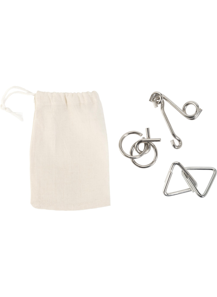 Pochette de jeux Nilo | Coton | 3 pièces