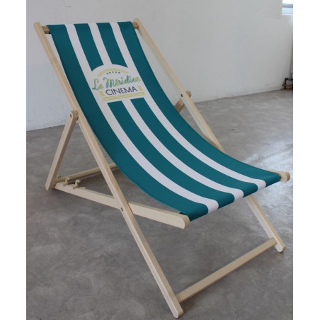 Transat star en bois publicitaire