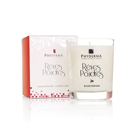 Bougie parfumée RÊVES POUDRÉS de PHYDERMA PARIS
