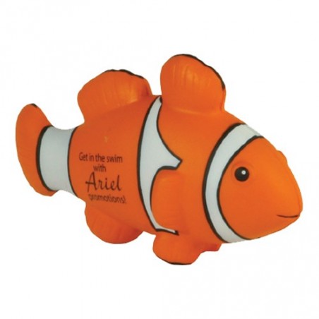 Poisson Clown anti stress Publicitaire