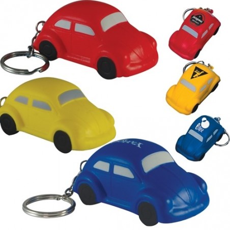 Voiture Coccinelle Porte-Clés anti stress Publicitaire