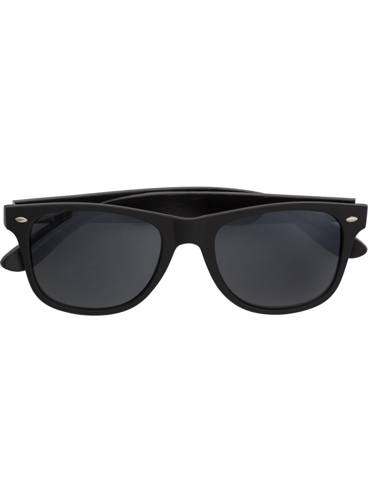 Lunettes de soleil Jaxon | Monture plastique et branches bambou | UV400