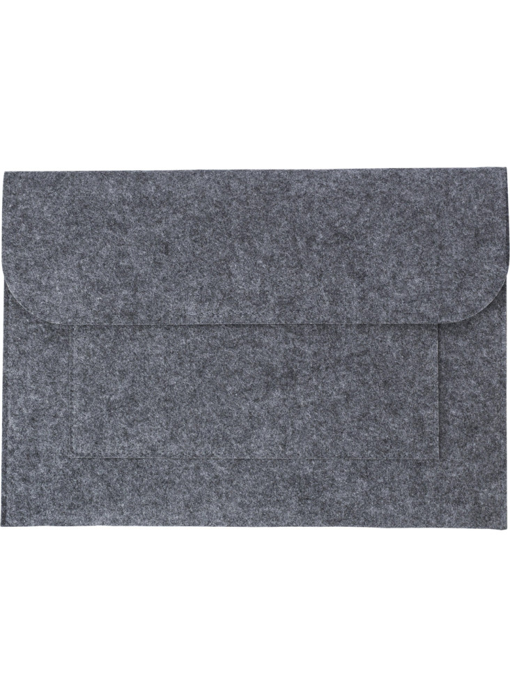 Pochette documents Riley | Feutre | Fermeture velcro
