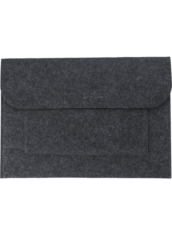 Pochette documents Riley | Feutre | Fermeture velcro