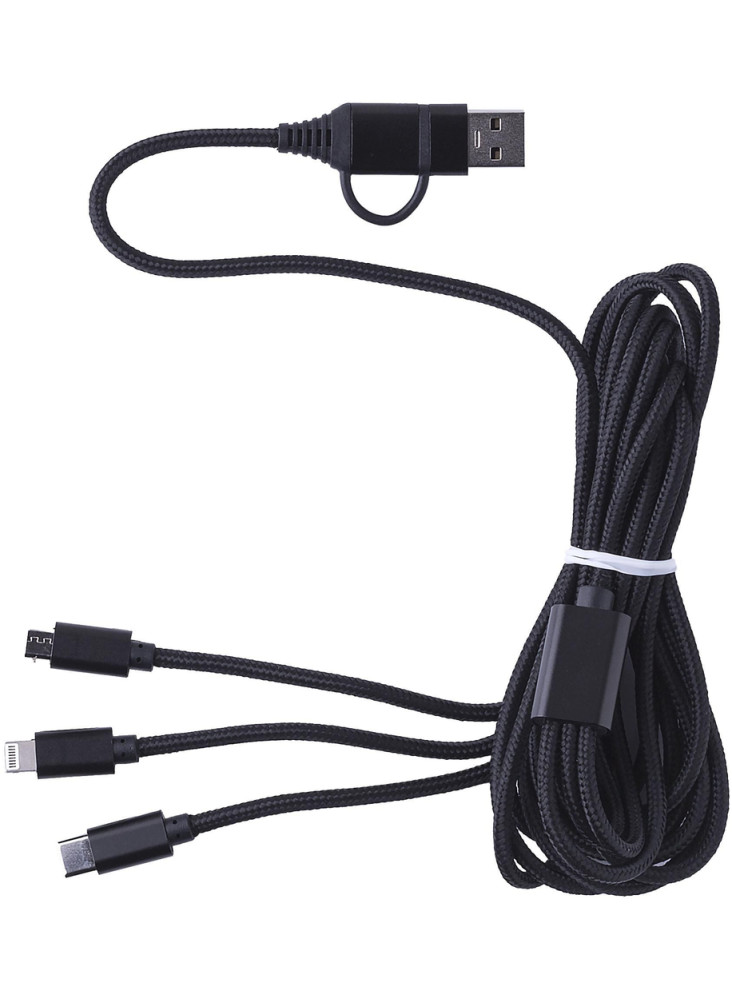 Câble de charge Sable | 4-en-1 | 290 cm