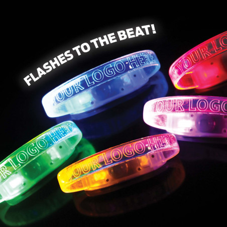 Bracelet LED Personnalisable