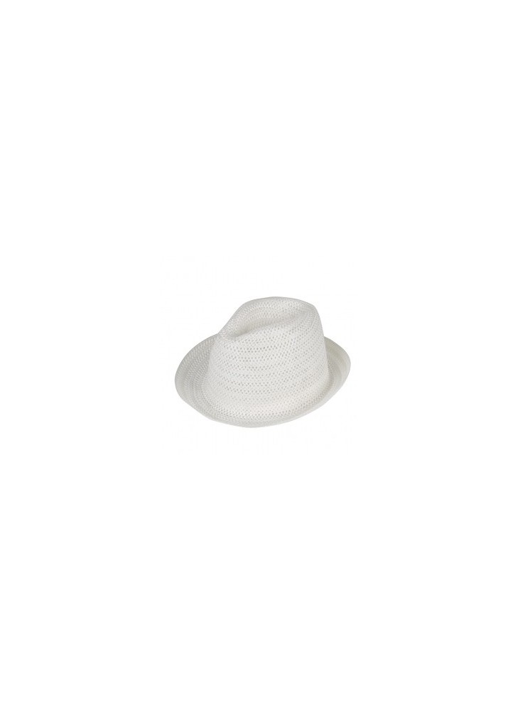 Chapeau en paille style panama personnalisable