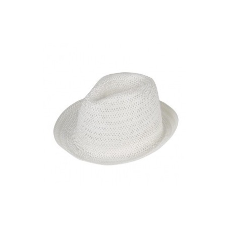 Chapeau en paille style panama personnalisable
