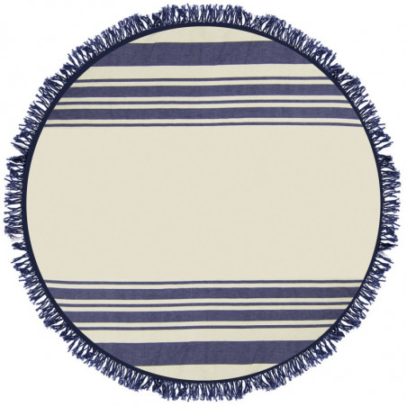 Serviette paréo ronde personnalisée