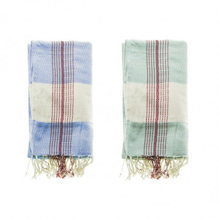 Paréo serviette multicolore publicitaire