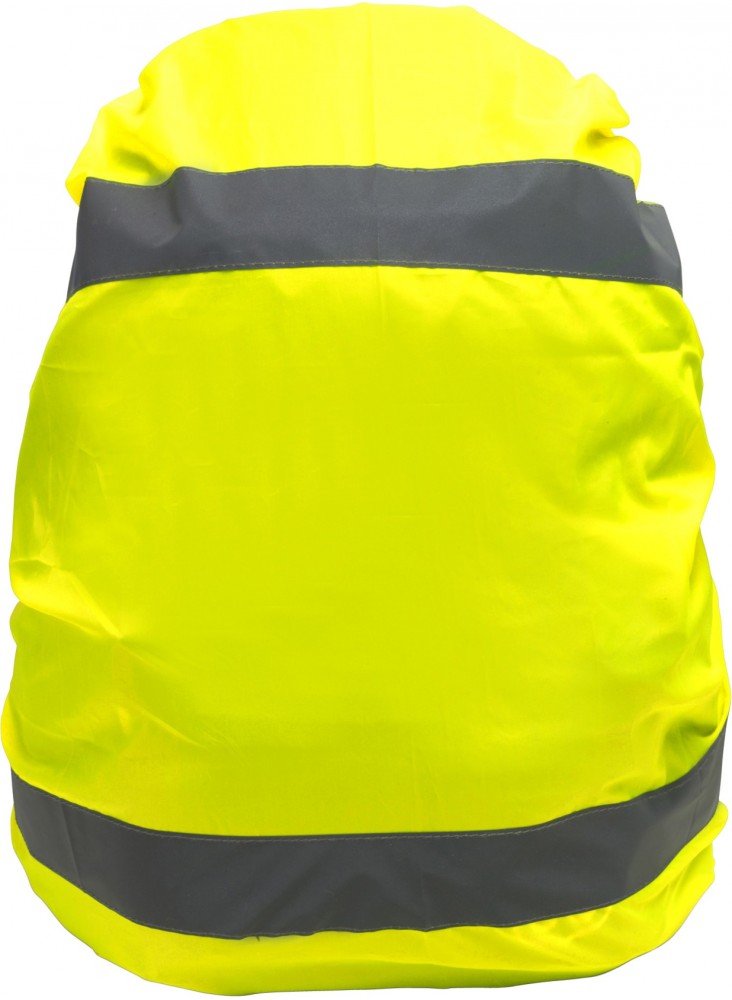 Housse sac à dos avec bandes réfléchissantes publicitaire
