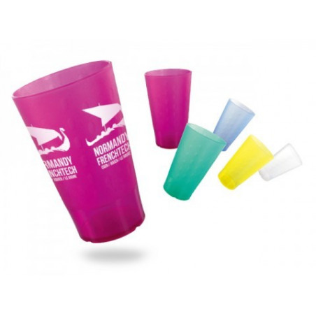 Gobelets réutilisables publicitaires