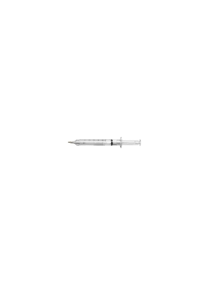 Stylo à bille en forme de seringue, mine noire personnalisé