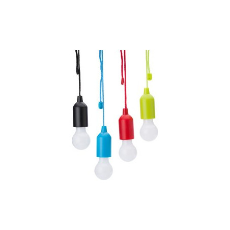 Lampe corde personnalisable en ABS d'une puissance de 1 W dans une boîte cadeau, piles alcalines incluses.