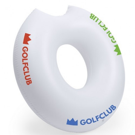 Matelas gonflable Donutk publicitaire
