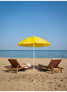 Parasol Summera carré 1.8X 1.8m Publicitaire