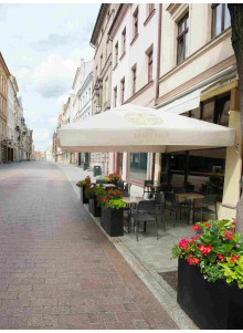 Parasol telescopic 4X4 m Publicitaire