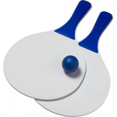 Set de 2 raquettes de plage personnalisable