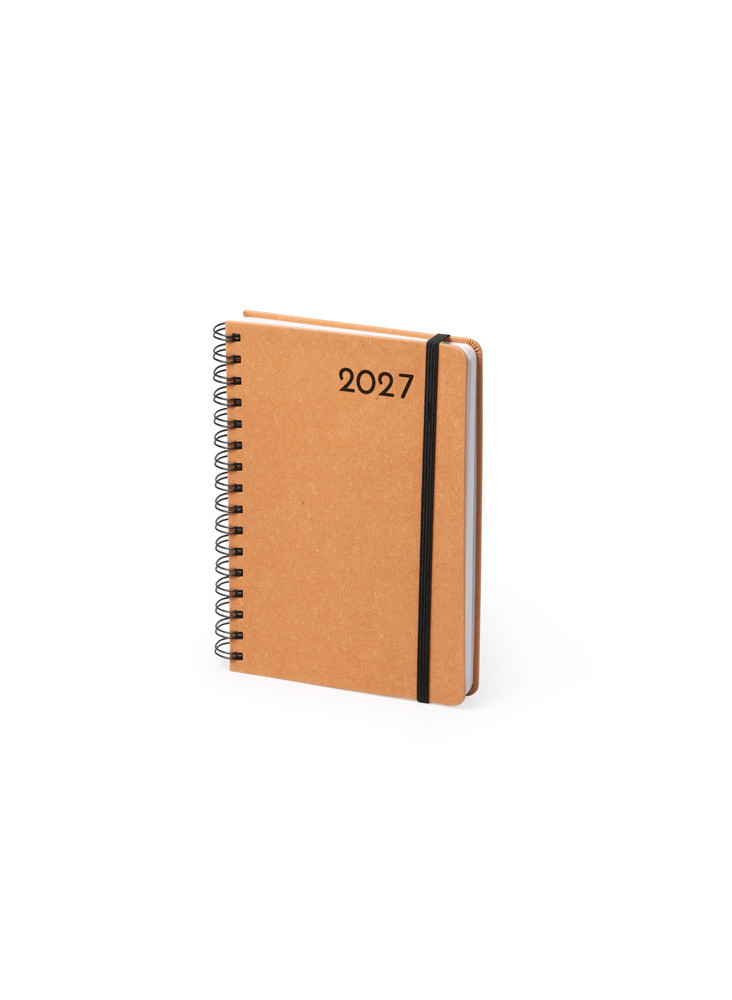 Agenda A5 Cuir Recyclé Personnalisé KURTIS (AG1005) | Promenoch