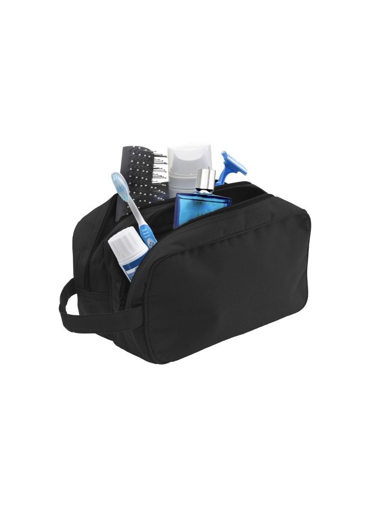 Trousse de toilette double compartiment personnalisée