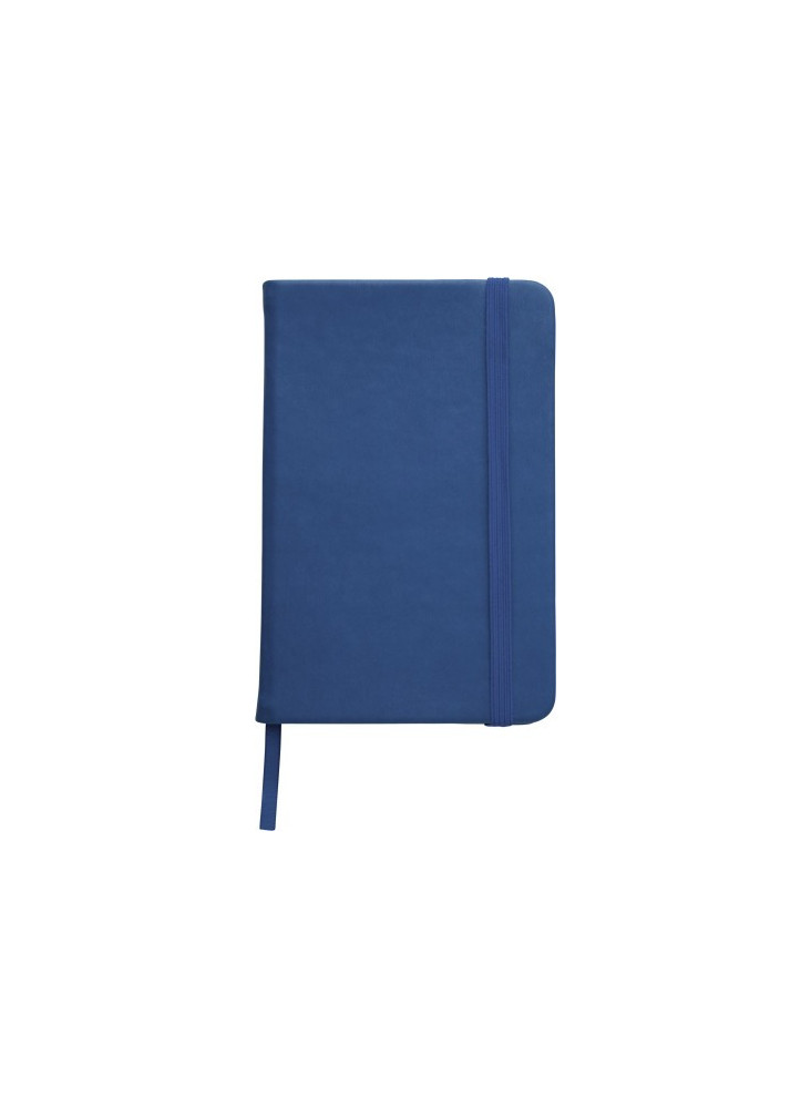 Carnet avec couverture PU et marque page publicitaire