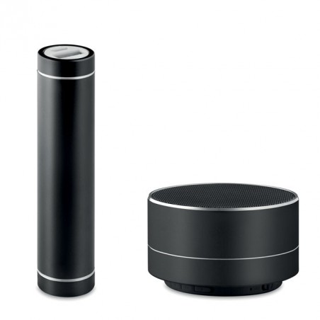 Set Powerbank / haut-parleur personnalisable