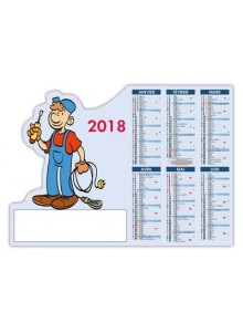 Calendrier gamme pro format mini  - Accueil