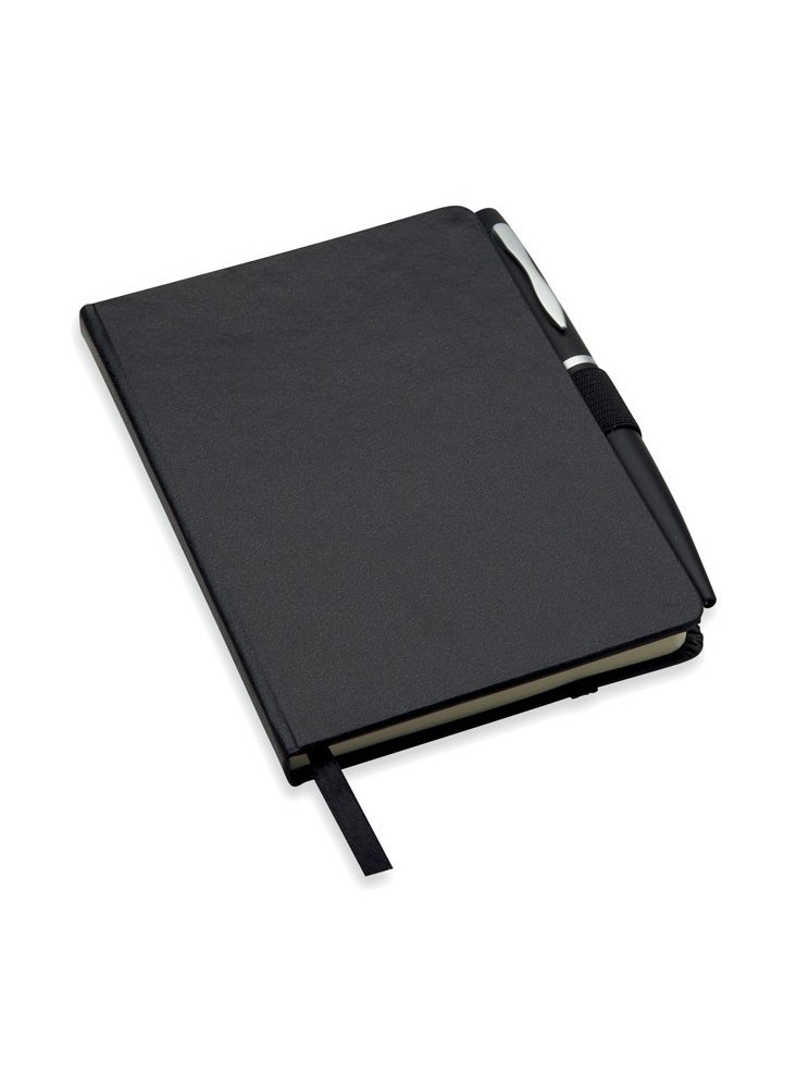Carnet de note A6 avec couverture cartonnée publicitaire