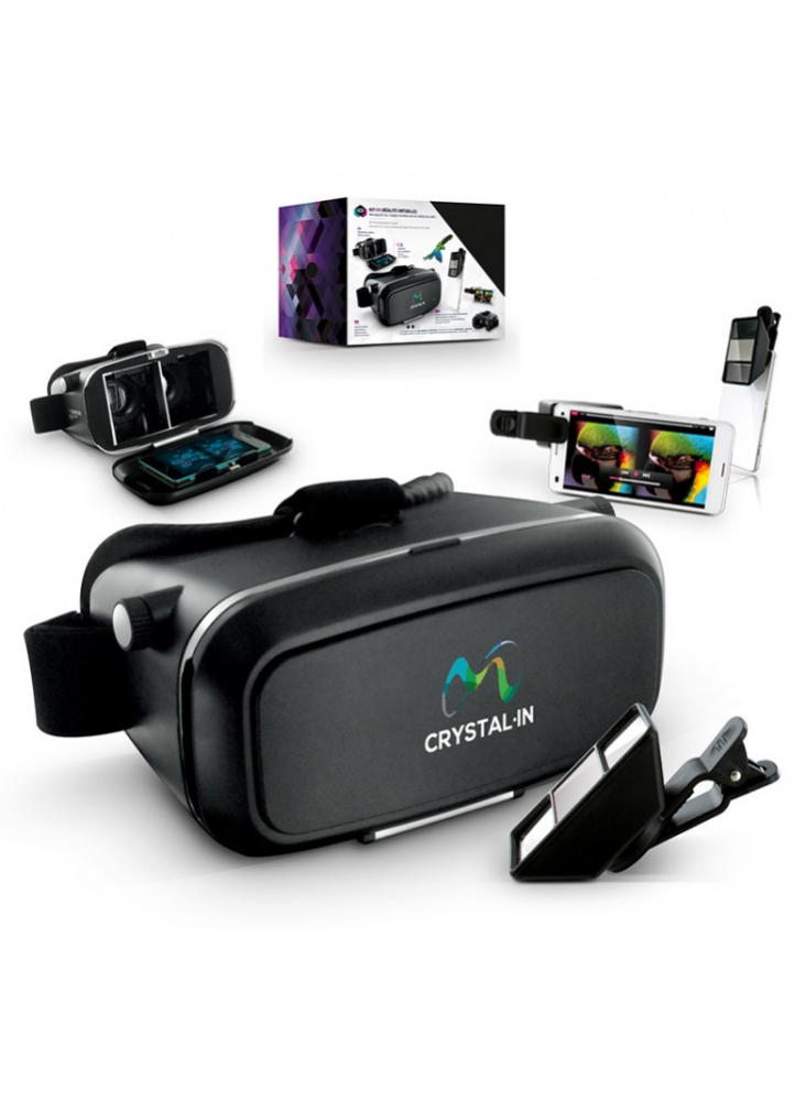 Kit casque 3D réalité virtuelle personnalisable  publicitaire