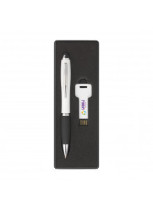 objet publicitaire - promenoch - Coffret stylo et USB publicitaire  - Fournitures de bureau