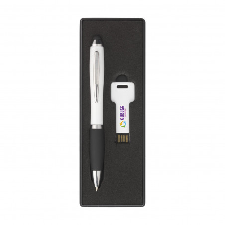 Coffret stylo et USB publicitaire