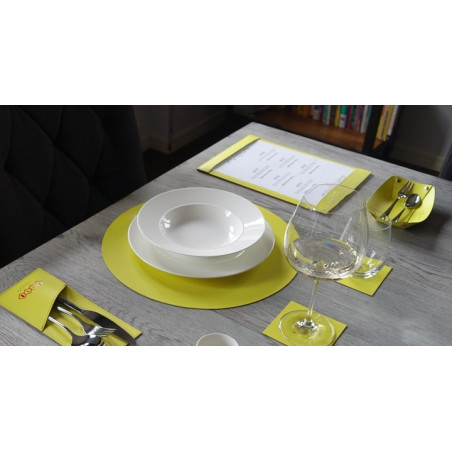 Set de table de luxe publicitaire