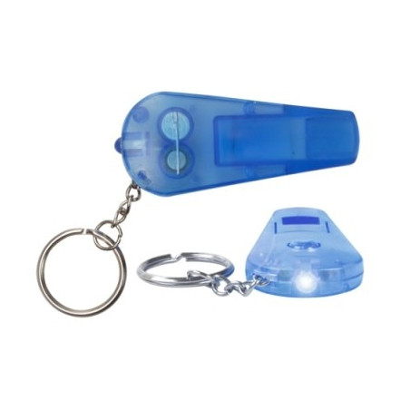 Porte-clés sifflet publicitaire 