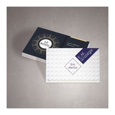 Carte de visite publicitaire