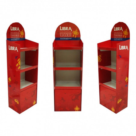 Présentoirs étagères publicitaire