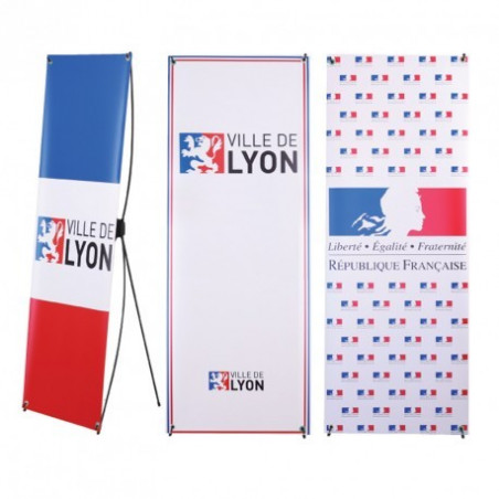 X-Banner officiel personnalisable
