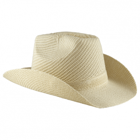 Chapeau Paille Western personnalisable