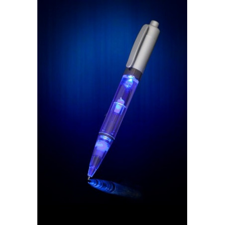 Stylo à bille lumineux en plastique publicitaire