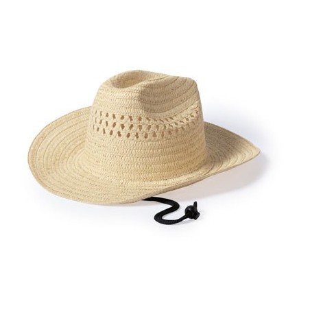 Chapeau de paille publicitaire