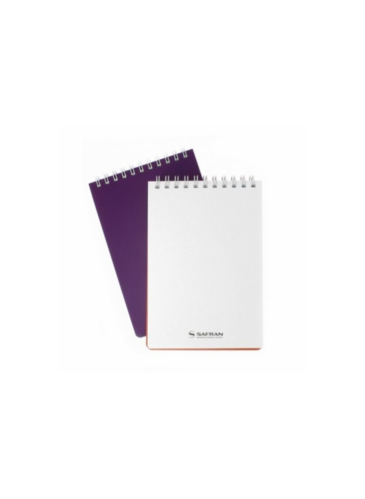 Carnet de notes 80 pages cuir recyclé publicitaire